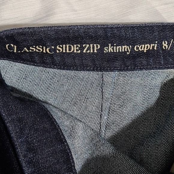 Talbots Skinny Capri Jeans‎ Size 8 NWT - Picture 5 of 8